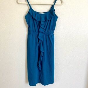 Old Navy Teal Ruffle Sundress